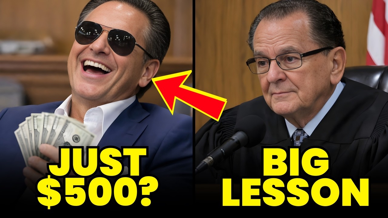 Rich CEO Laughs at $500 Fine – Judge Caprio Makes It $50,000