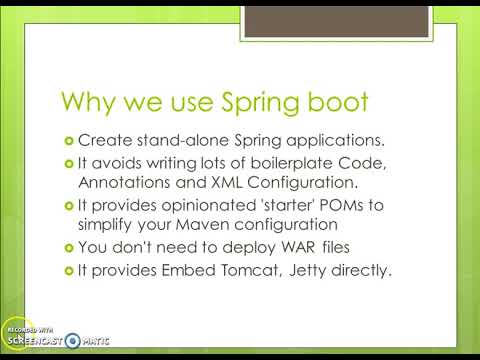 Spring boot introduction