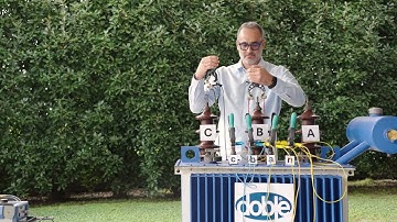 Frequency Response to Stray Losses & Short circuit impedance Testing on a Power Transformer STS 5000