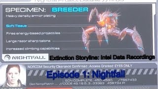 Nightfall: All Intel File Recordings (CoD Ghosts - Extinction Origins And Storyline Episode 1)