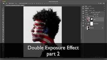 Double Exposure Effect using Photoshop or Photopea_part 2