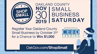 Register Your Oakland County Small Business for a Chance to WIN $1,000 from CEED Lending!
