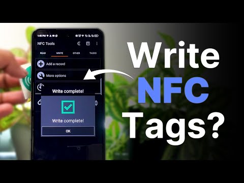 How to Write NFC Tags Using Your Phone - Easy Steps #nfctags