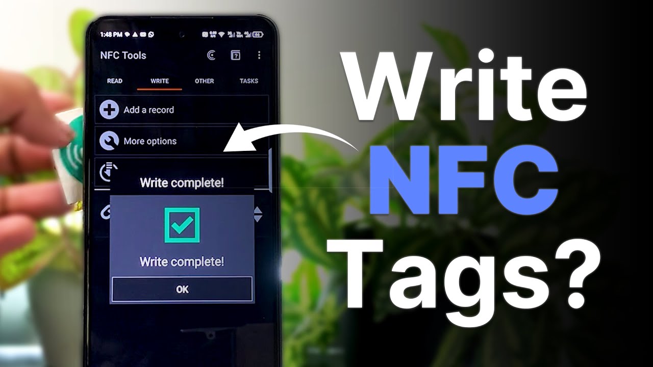 How to Write NFC Tags Using Your Phone - Easy Steps 