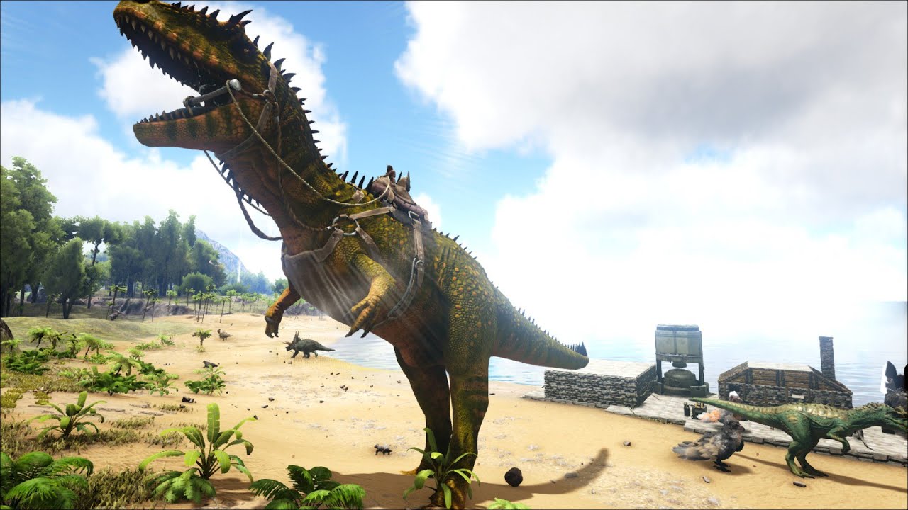 Taming the Beast: My First Carcharodontosaurus in ARK