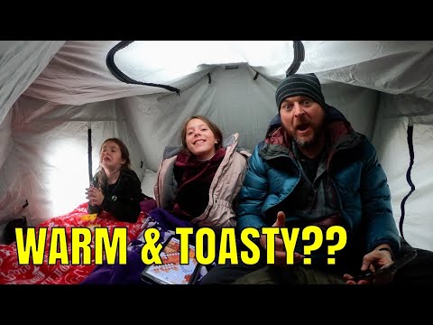 Roof Top Tent WINTER CAMPING insulation liner review and