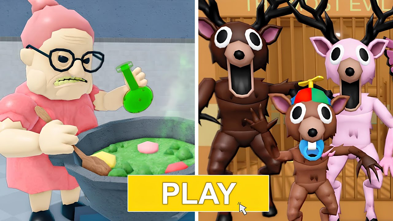 BARRA’S GRANNY HOUSE VS 99 NIGHTS HOUSE? OBBY Full Gameplay 