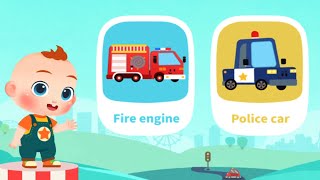 Super JoJo Learning Vehicles - Learn Vehicles Names For Kids - Super JoJo Preschool Learning screenshot 4