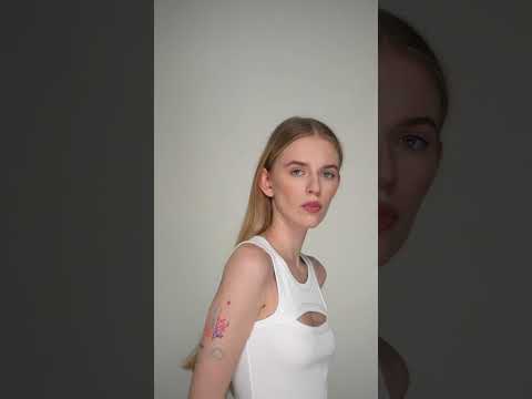 Боді жіноче стильне з фігурним вирізом біле Modna KAZKA MKAZ6461-2, видео 1