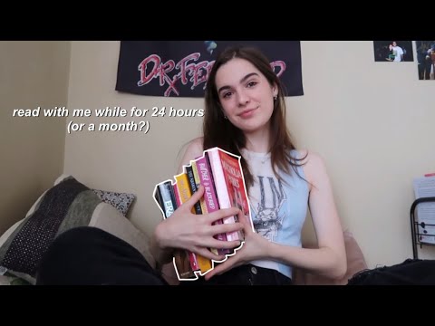 Reading for 24 hours (sort of?) | spoiler free reading vlog!
