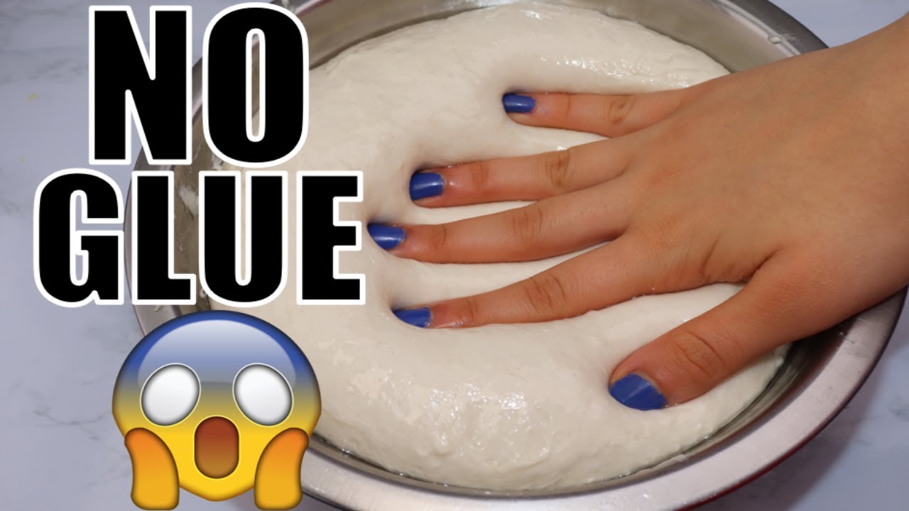 how to make slime without activator with glue