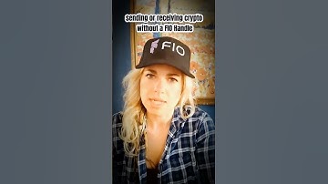 Using a FIO Handle for digital asset transactions is safer and easier than the traditional method🙌🏻