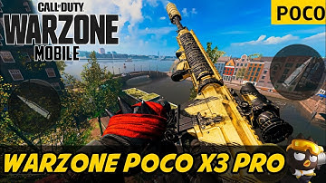 WARZONE MOBILE NEW UPDATE HIGH GRAPHICS 60 FPS ON POCO X3 PRO