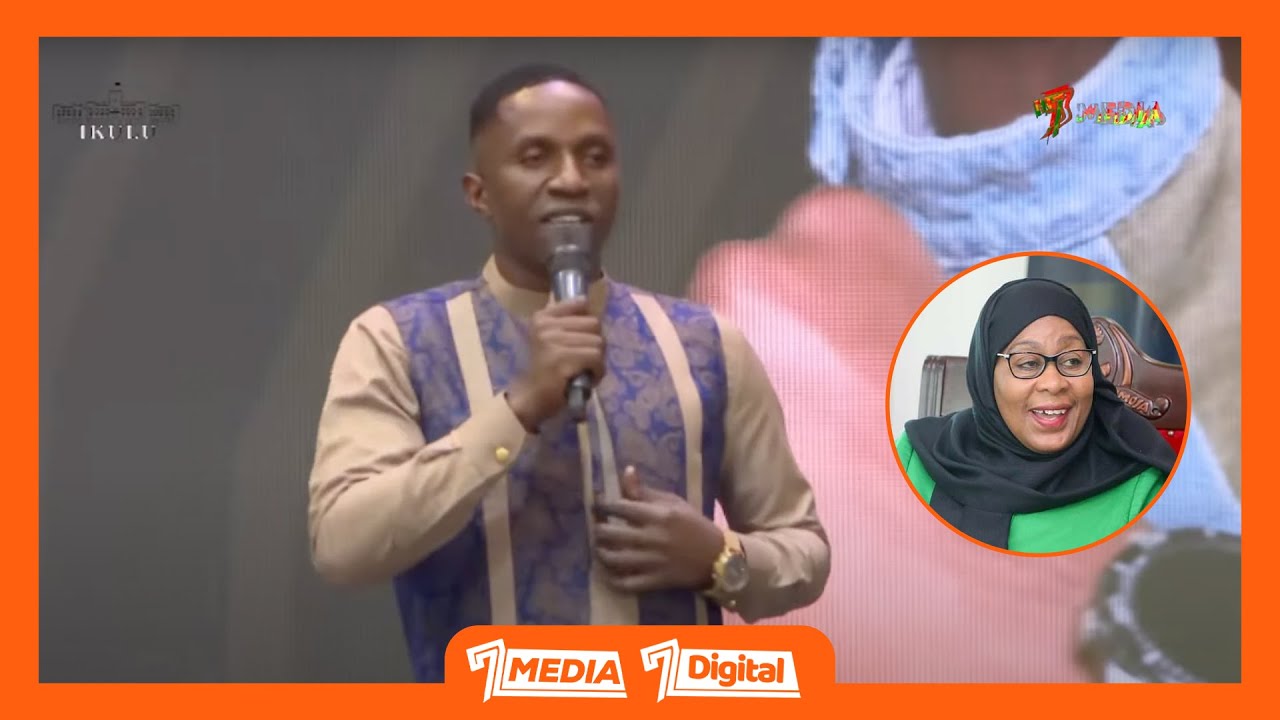 KIPOTOSHI AMCHEKESHA RAIS SAMIA KWENYE CHEKA NA SAMIA APEWA KIBUNDA KIZITO