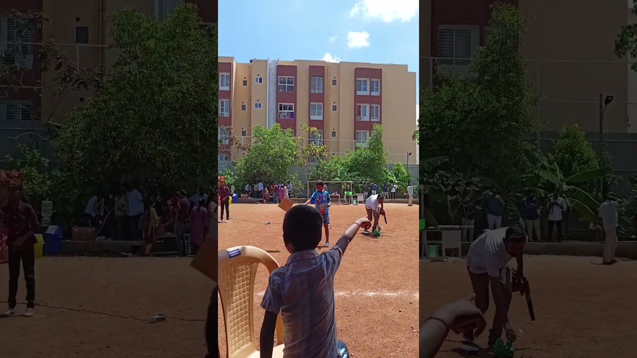 Boys Competing in Science Experiment!