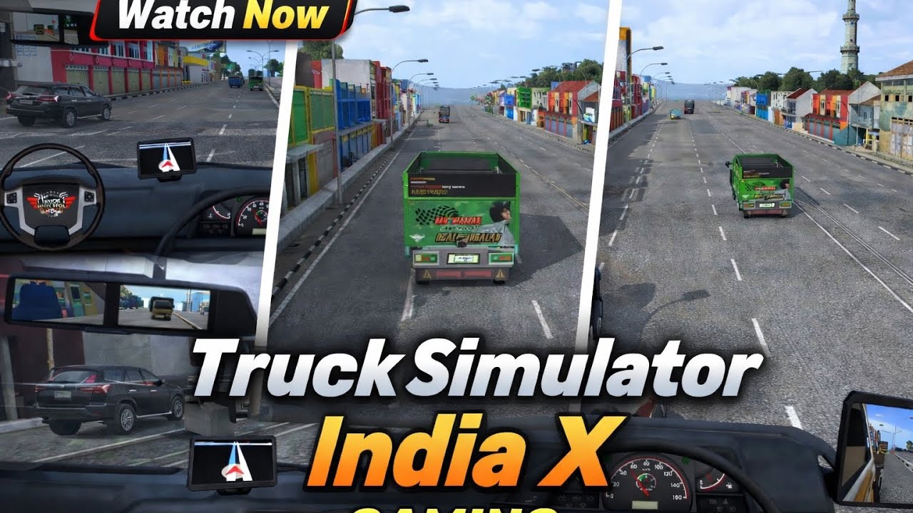 Truck simulator Gameplay | Realistic Gameplay Majedhar he 🙏😁