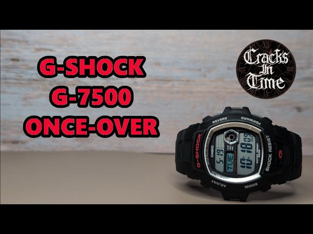 G-Shock G-7500 - This One Has a Yacht Timer - YouTube