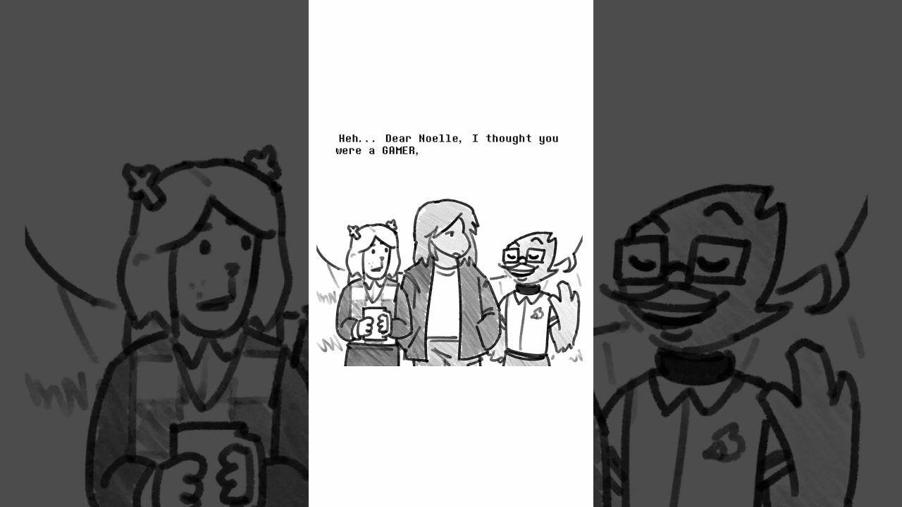 Berdly Is A Knower Shorts Deltarune
