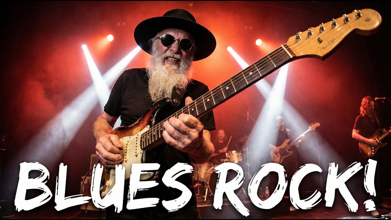 Jimi Hendrix, Eric Clapton, SRV, Muddy Waters, ZZ Top – Classic Blues Rock Vocals & Guitar Riffs