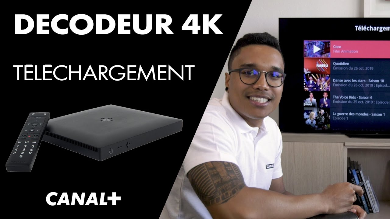 Décodeur CANAL : les programmes CANAL en 4K par satellite