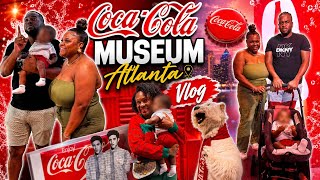 Went to the Coca Cola Museum Atlanta Family Vlog Travel Vlog