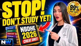 STOP! DON'T STUDY YET! NBDHE 2026 CHEAT SHEET (99% Pass Rate!)