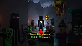 Only 1% Can Guess This Minecraft Mob in 20 Seconds! 😱⚡ #shorts #minecraft