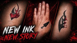 3 Easy Pen Tattoo Ideas Flaming Heart Kunai Dagger Tribal Drip