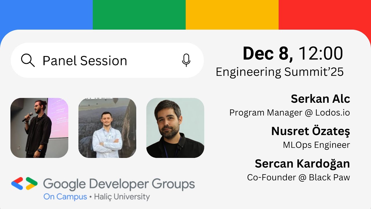 Panel Oturumu - Serkan Alc & Nusret Özateş & Sercan Kardoğan | Haliç Engineering Summit'25