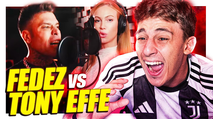 FEDEZ - L’INFANZIA DIFFICILE DI UN BENESTANTE | itsDani REACTION DISSING TONY EFFE
