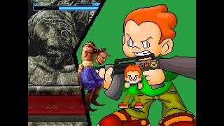 Mugen Pico (Newgrounds) Vs Headless Harn/ Heart Heat Harn (Battle Monsters)