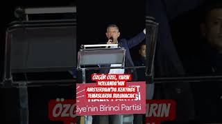 Özgür Özel, Yarın Hollandanın Amsterdamda Kentinde Temaslarda Bulunacak Resimi