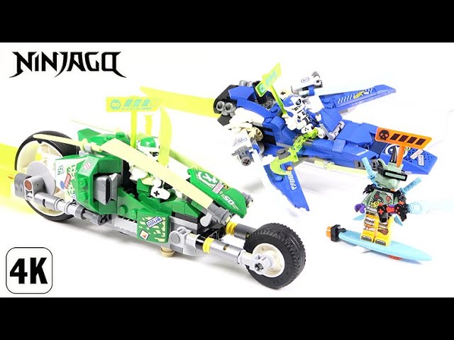 レゴ ニンジャゴー ニンジャデッドヒート 71709 / LEGO Ninjago 71709 Jay and Lloyd's Velocity  Racers speed build