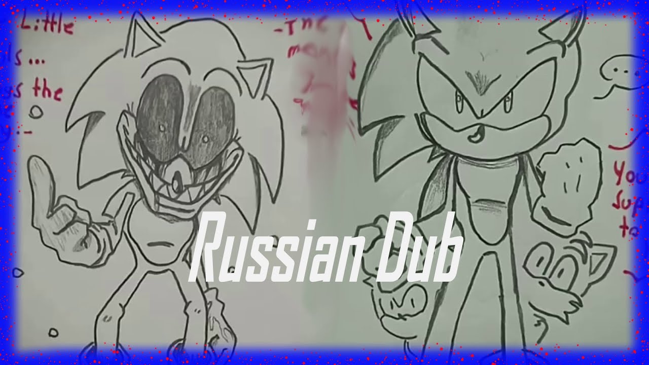 Comic Dub | Modern Sonic and 2011x Encounter | Rus Dub