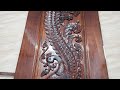 Wooden main door annaparavai wood craving design  thakkolam tamilarasu  royal wood polish work