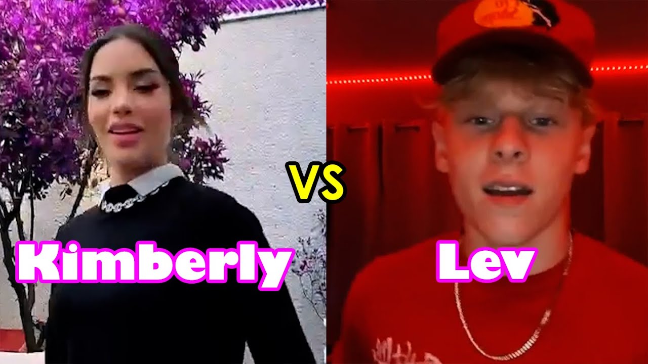 Kimberly Loaiza vs Lev Cameron 🌠 Tik Tok Dance Compilation YouTube