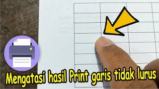 Cara Mengatasi Hasil Print Garis Tidak Lurus Pada Printer Canon Ip2770