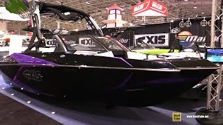 2016 Malibu Axis A20 Wake Boat - Walkaround - 2016 Toronto Boat Show