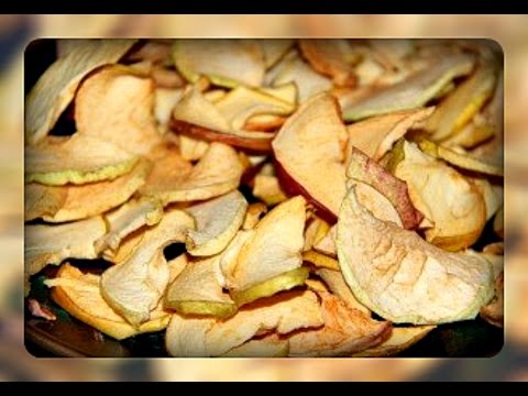 Правильная сушка яблок