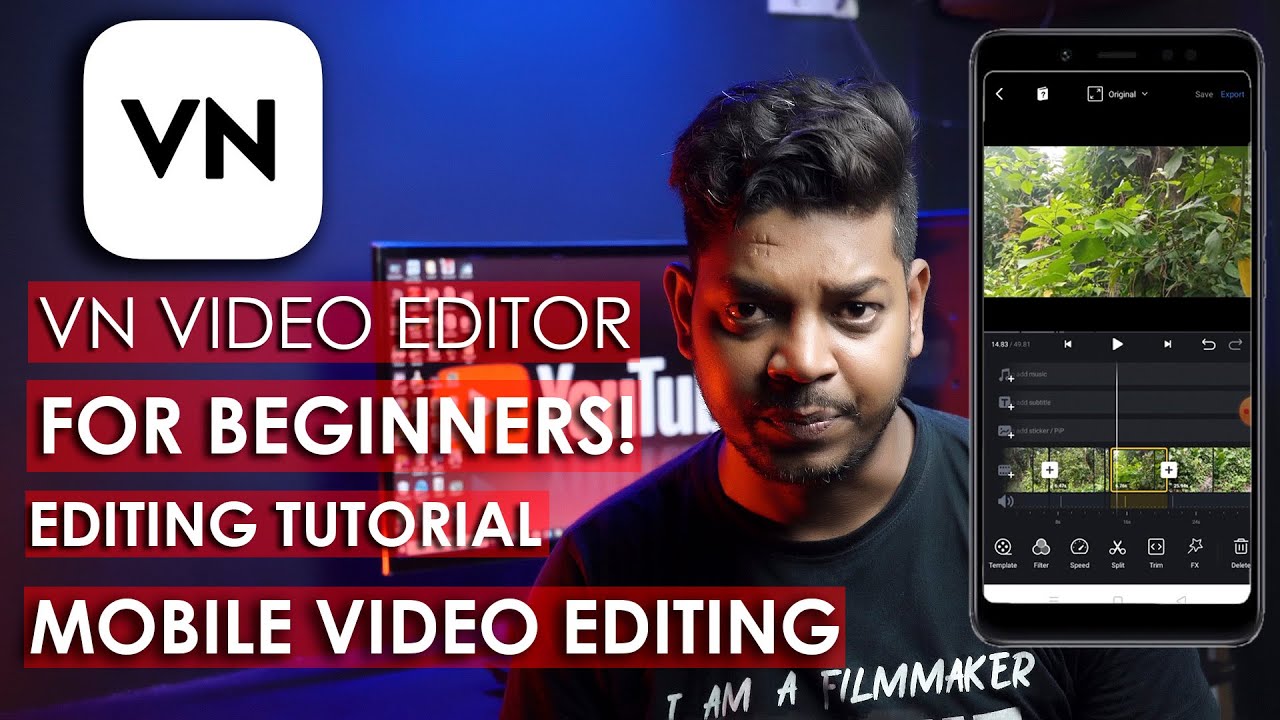 Vn Video Editor Tutorial Hindi Vn App Se Video Editing Kaise Kare