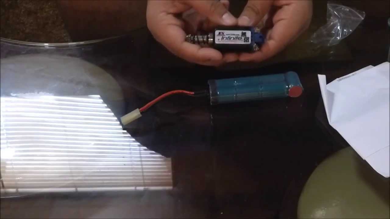 ICS High Long Type Turque Motor/ 8.4 Volt Battery UNBOXING