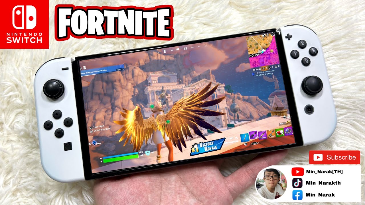 Fortnite Chapter 5 Season 2 on Nintendo Switch OLED EP176