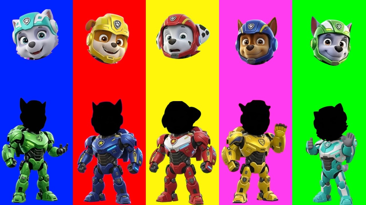 Wrong eyes👀 New challenge Patrol Paw | DAME TU COSITA Crazy Eyes Funny Puzzle Wrong Heads