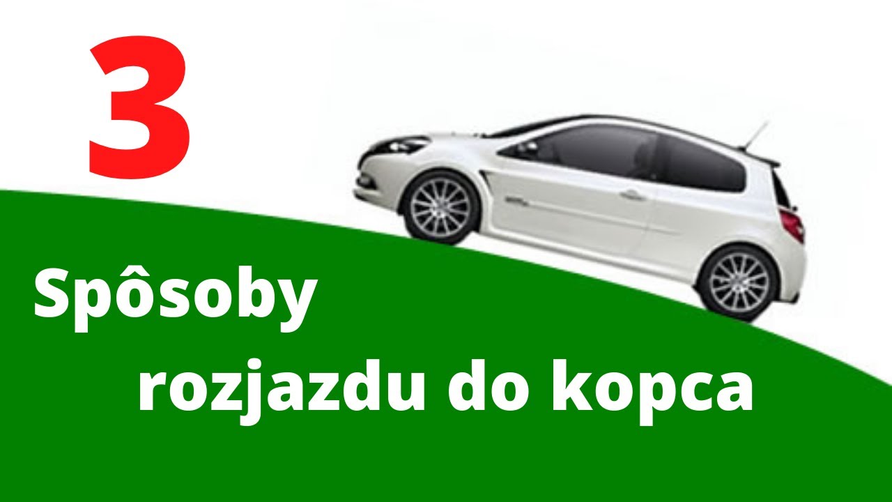 Ako sa naučiť rozjazd do kopca? | 3 spôsoby rozjazdu do kopca | Autoškola
