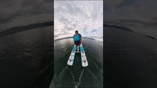 Scenery of Nam Ngum Lake in Laos