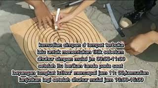 Praktek (Mata kuliah ilmu falak) Menentukan Arah Kiblat Menggunakan  Tongkat istiwa' screenshot 4