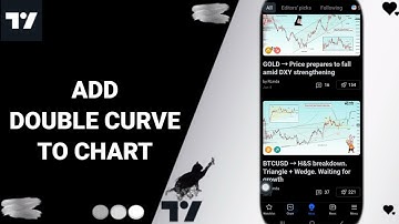 How To Add Double Curve To Chart On TradingView App