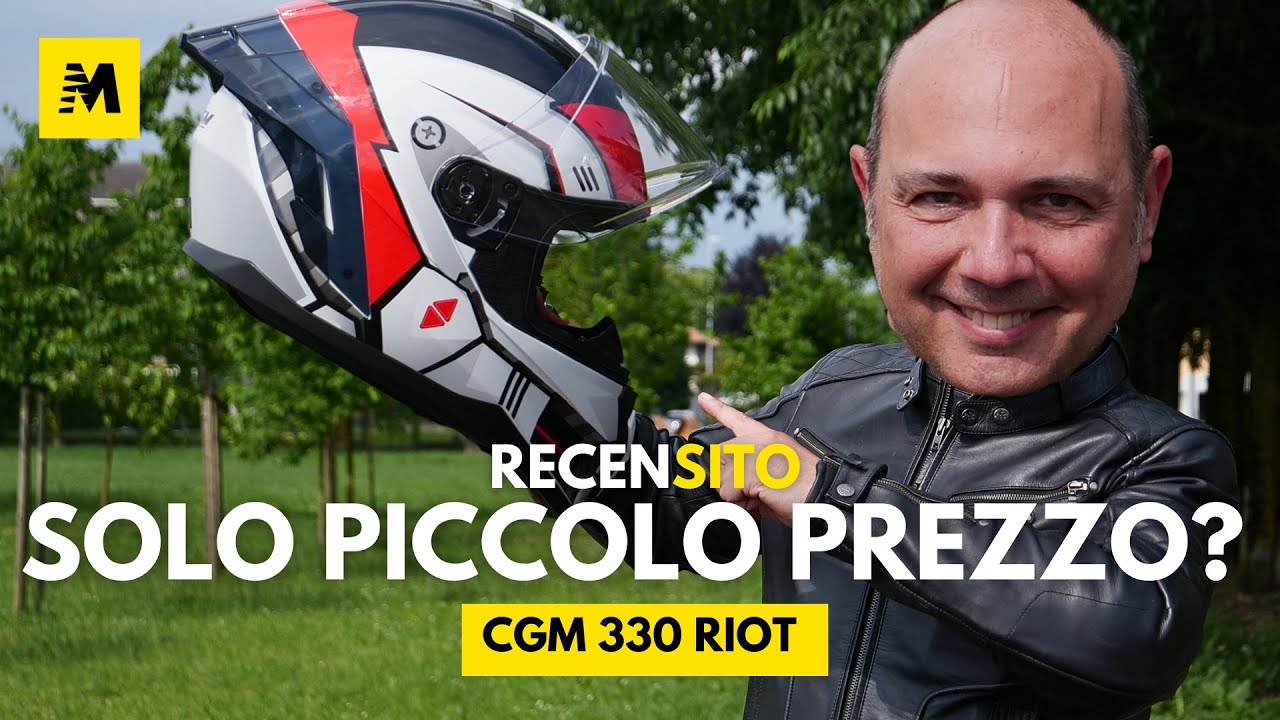 RECENSITO CGM RIOT 330: Il Casco integrale che NON TI ASPETTI a QUESTO PREZZO!
