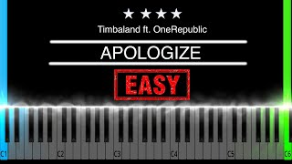 Apologize  (EASY) - Timbaland 
