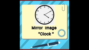 Reasoning #mirror image -clock# youtubeshort